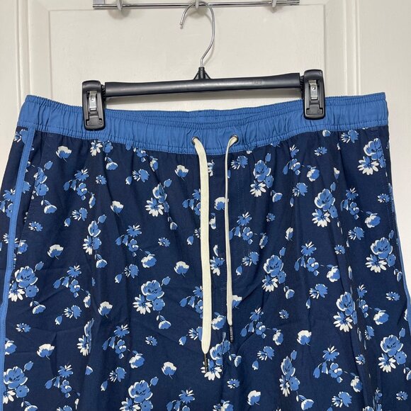 New FAIR HARBOR The Anchor Swim Trunks in Blue Beach Floral XXL - Picture 6 of 14